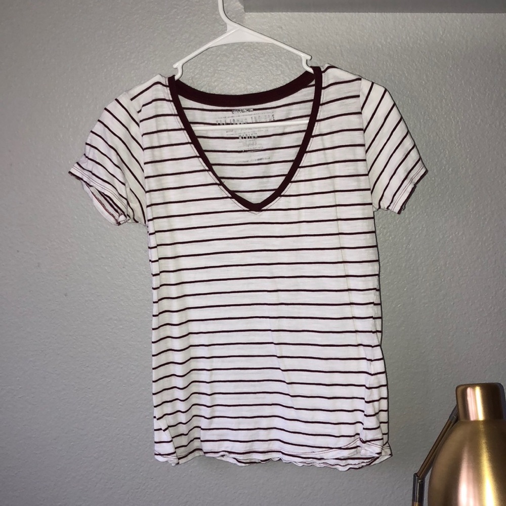 Cute striped white shirt